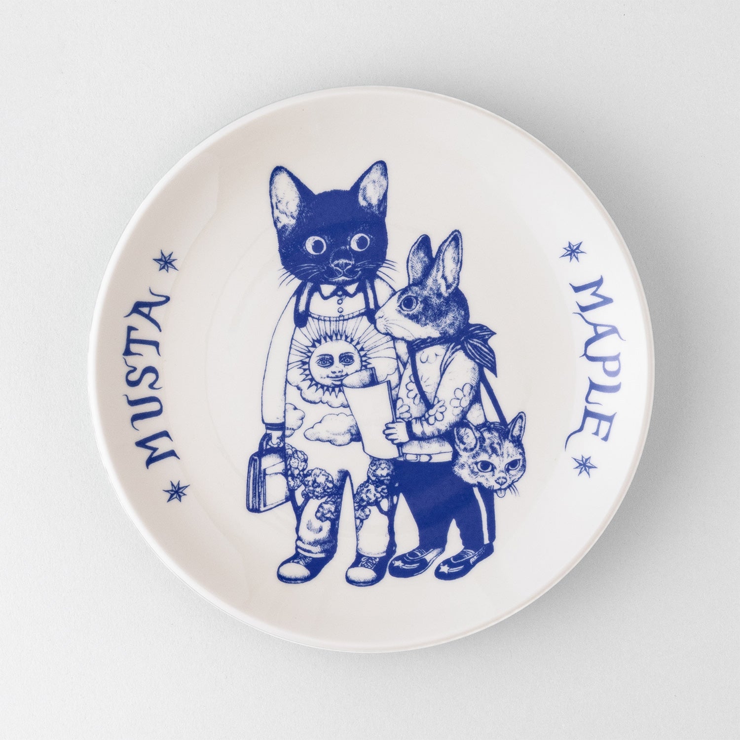 イギリス ヴィンテージ イヌとネコ 絵皿 10枚セット コレクション