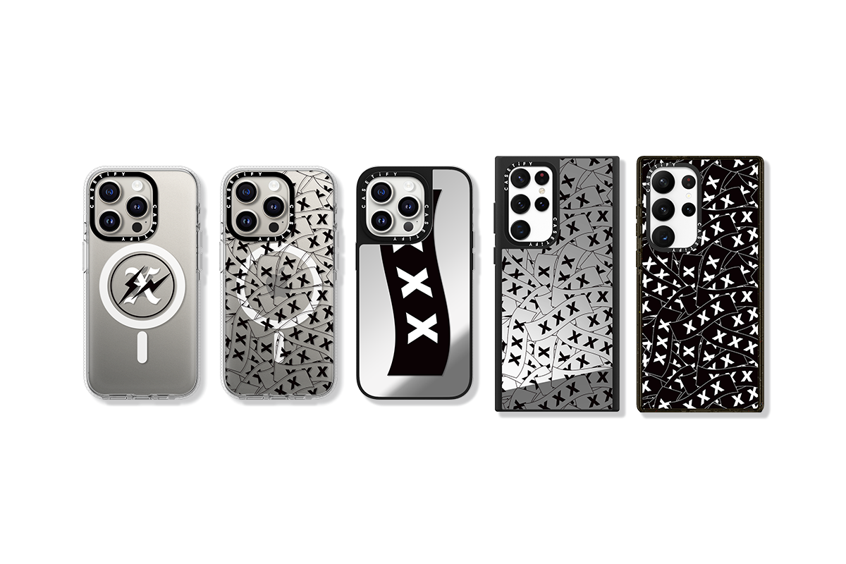 GOD SELECTION XXX × fragment design × CASETiFY、トリプルコラボ