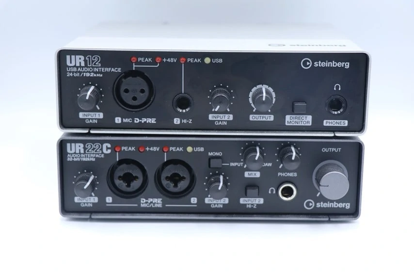Steinberg UR12をレビュー。安くて機能が充実したオーディオ