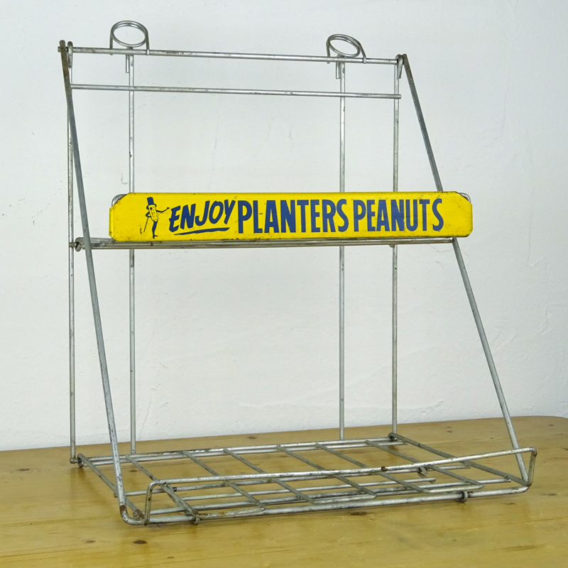 ヴィンテージ ミスターピーナッツ ディスプレイ ラック | アンティーク