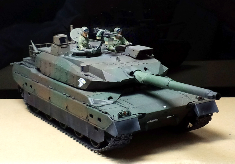 タミヤ:1/35 ミリタリーミニチュアシリーズ No.329「陸上自衛隊 10式戦車」