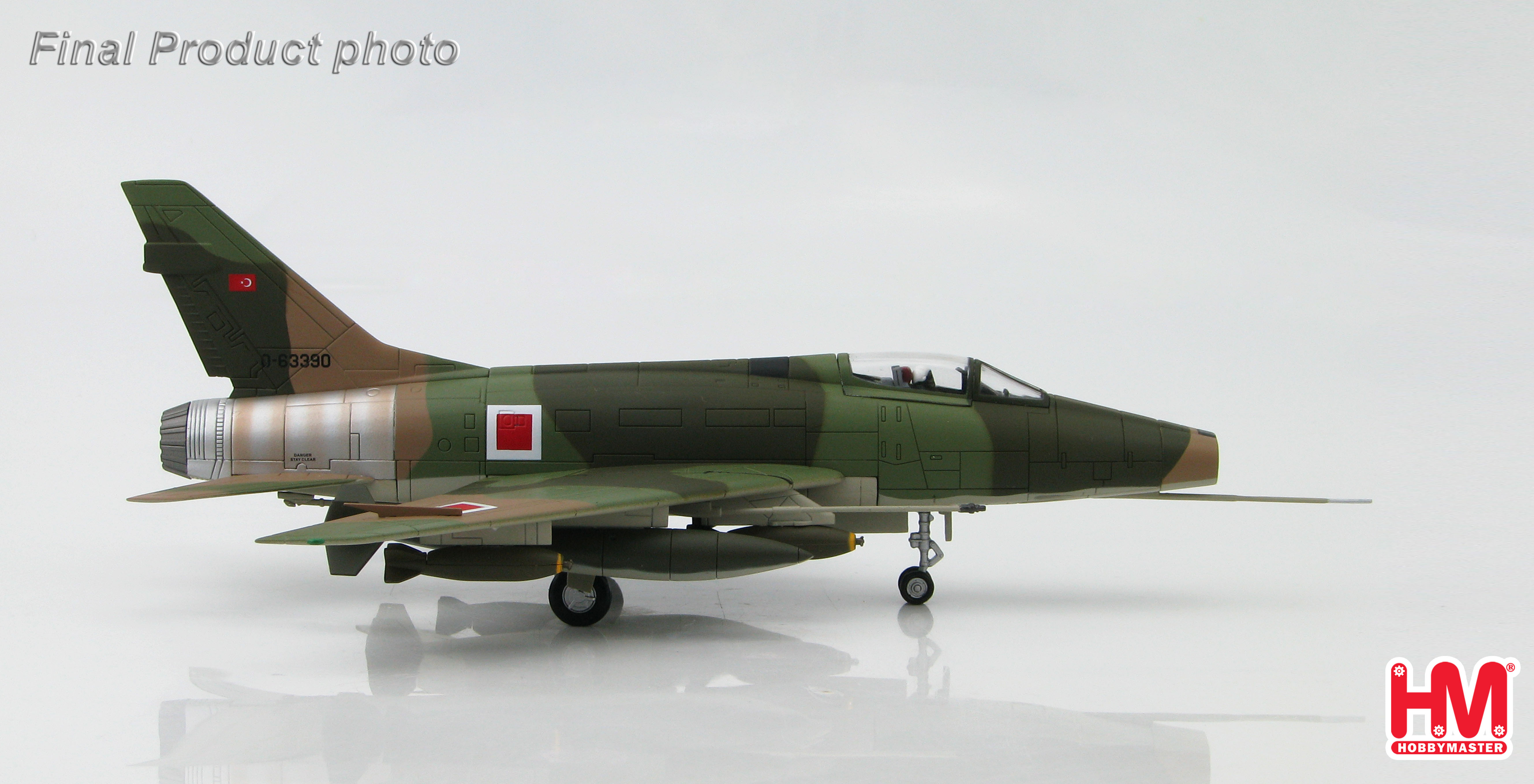 F-100D Super Sabre 0-63390, Turkish Air Force, 1970s