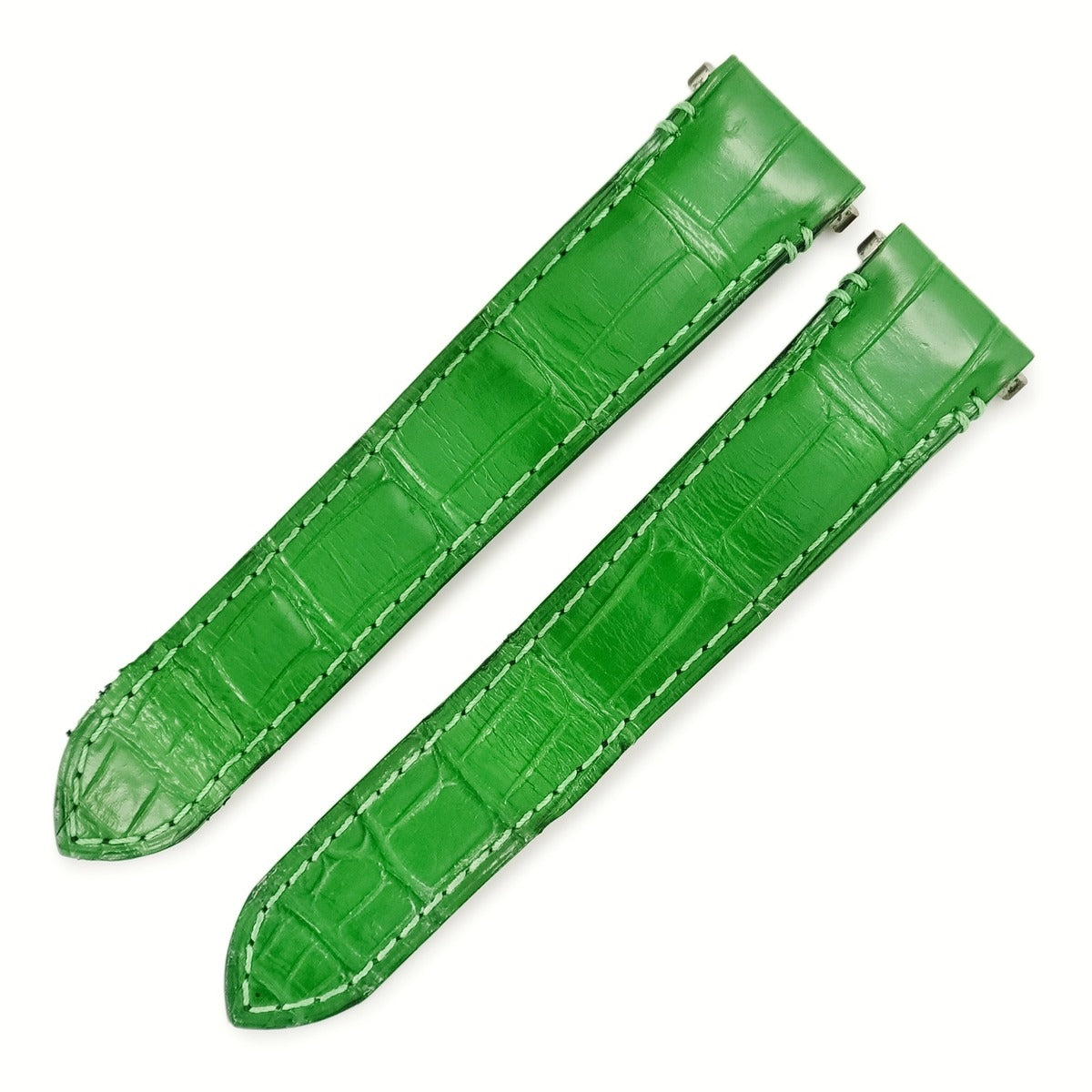 Cartier クロコダイル ブラウン 純正ベルト 15mm For カルティエ