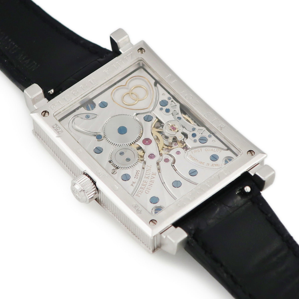 ピエールクンツ PIERREKUNZ キュピドン M102STR 手巻き メンズ OH済み