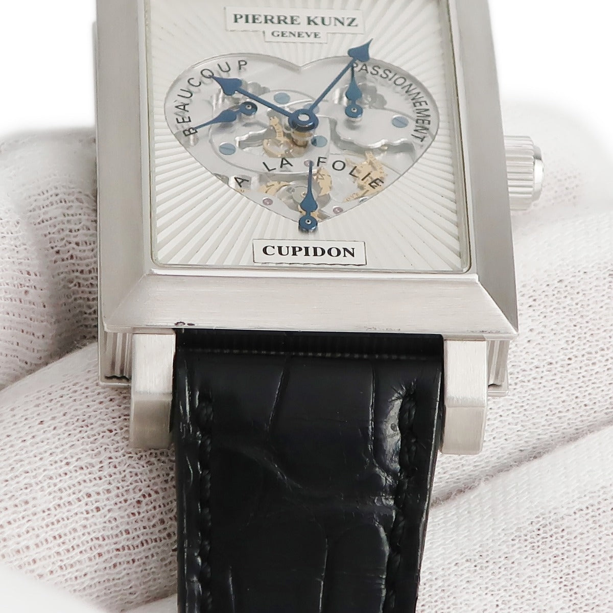 ピエールクンツ PIERREKUNZ キュピドン M102STR 手巻き メンズ OH済み