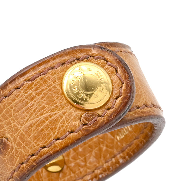 エルメス HERMES ノマド チェスナッツ オーストリッチ GP グローブ