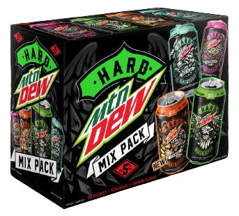 Hard Mountain Dew Variety 12 pack 12 oz. Can - Argonaut Wine & Liquor