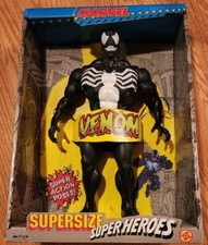 Venom Marvel Supersize Superheroes 15 Inch Action Figure 1991 Toy
