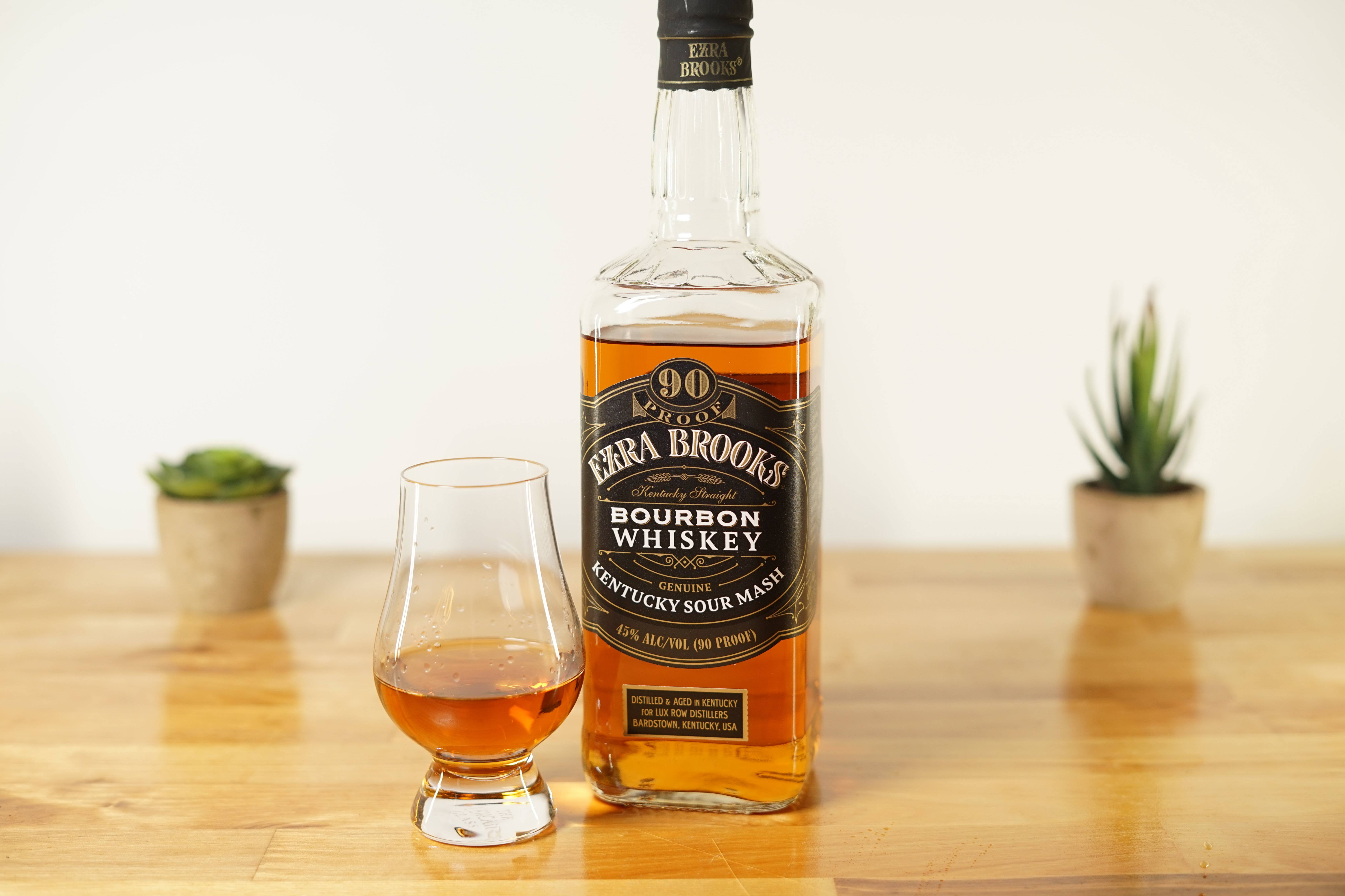 エズラブルックス ブラックBourbon Whiskey 750ml 2本セット エズラ