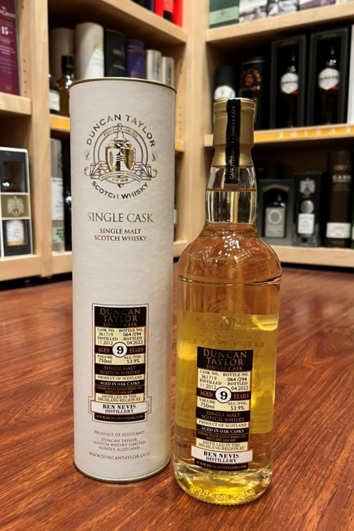 Scotch Whisky Review #436: Duncan Taylor Ben Nevis 9 Year (2012