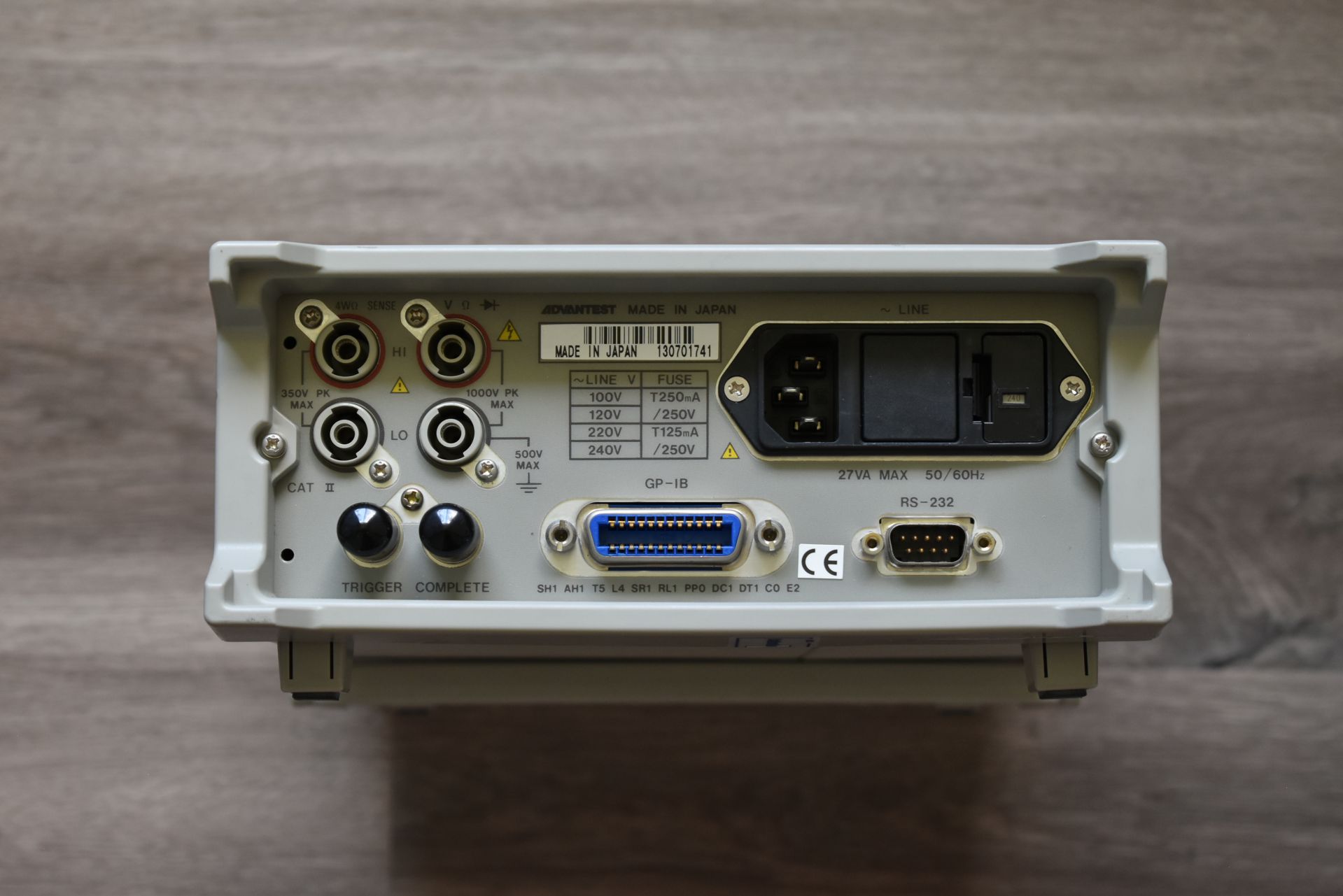 Advantest R6552 Multimeter Teardown