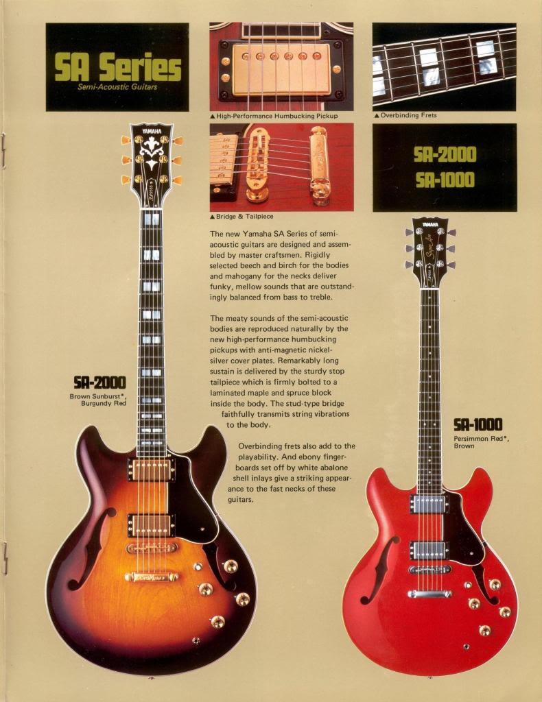 Yamaha SA1000 | The Gear Page