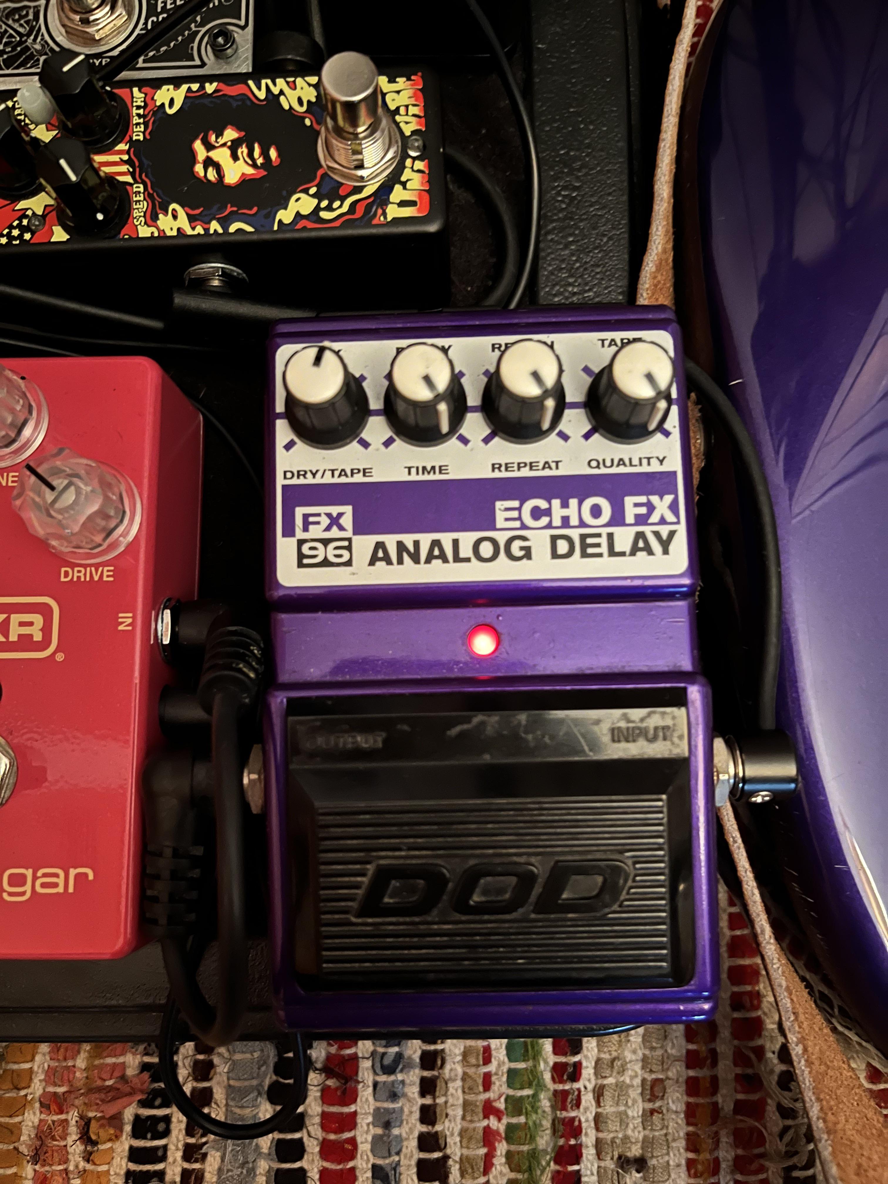 New pedal day! PD DOD FX 96 ECHO FX ANALOG DELAY. : r/guitarpedals