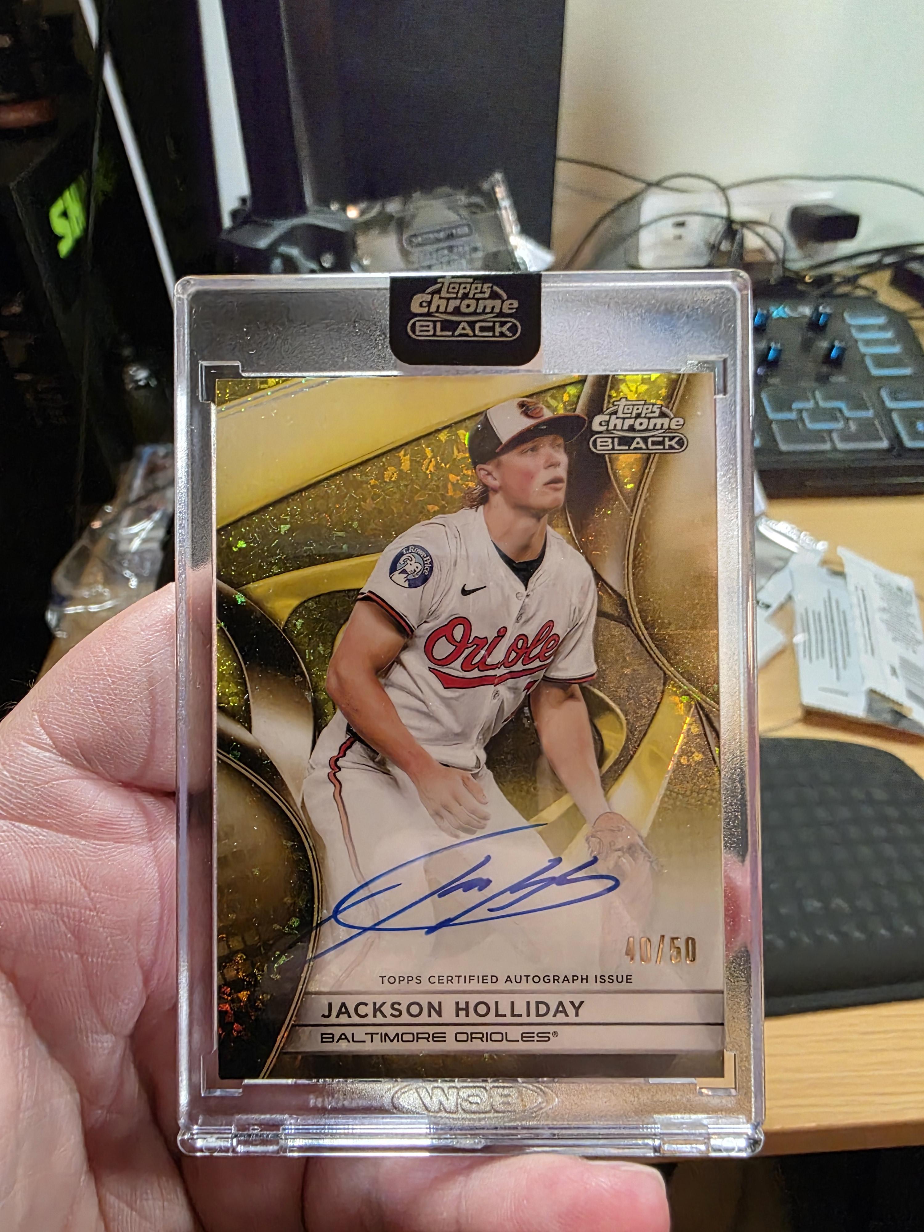 2025 Topps Chrome Black : r/baseballcards