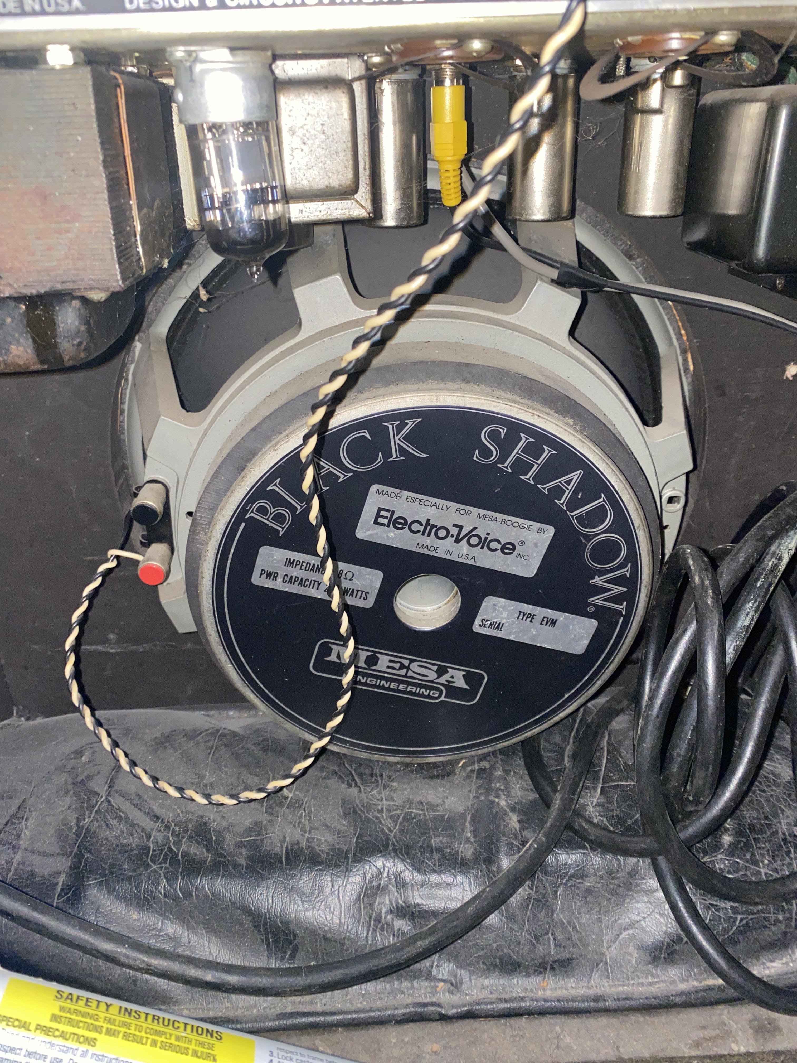 MESA BLACK SHADOW スピーカー 16Ω 90W 2個 MESA BLACK SHADOW