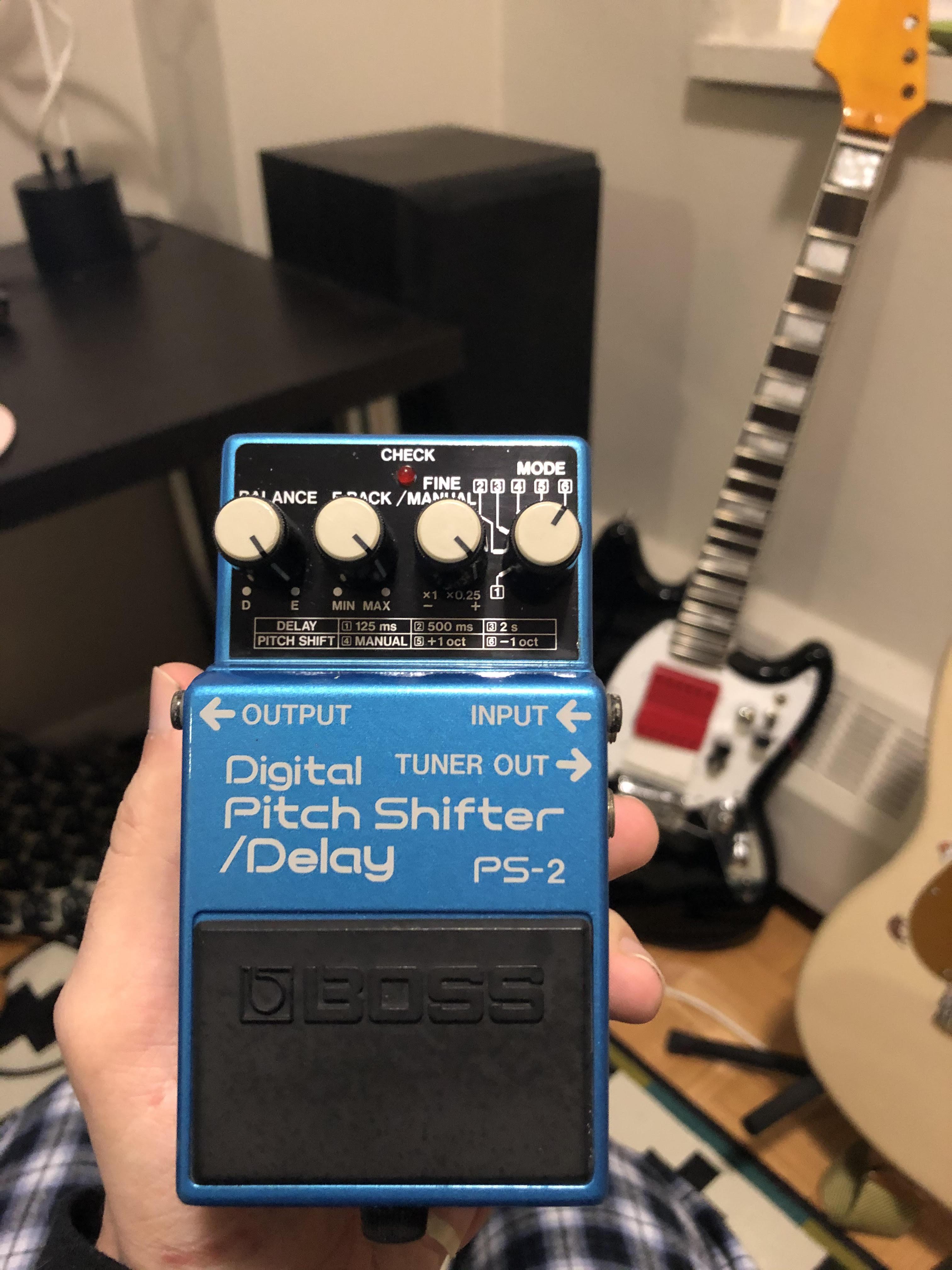 NPD] Finally got my hands on a Boss PS-2! : r/guitarpedals