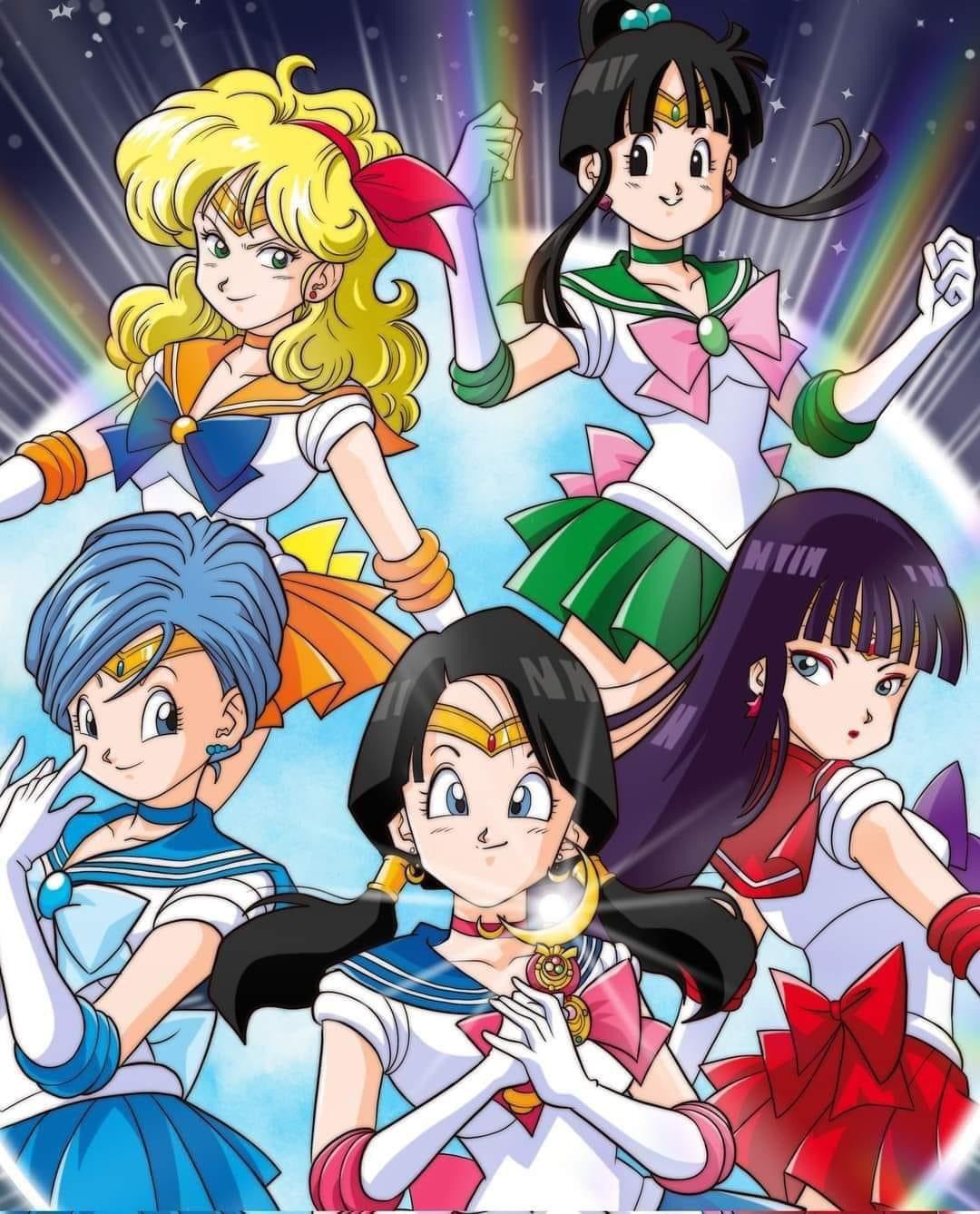 セーラームーン x ドラゴンボールZ 😍😍😍😍😍 : r/sailormoon