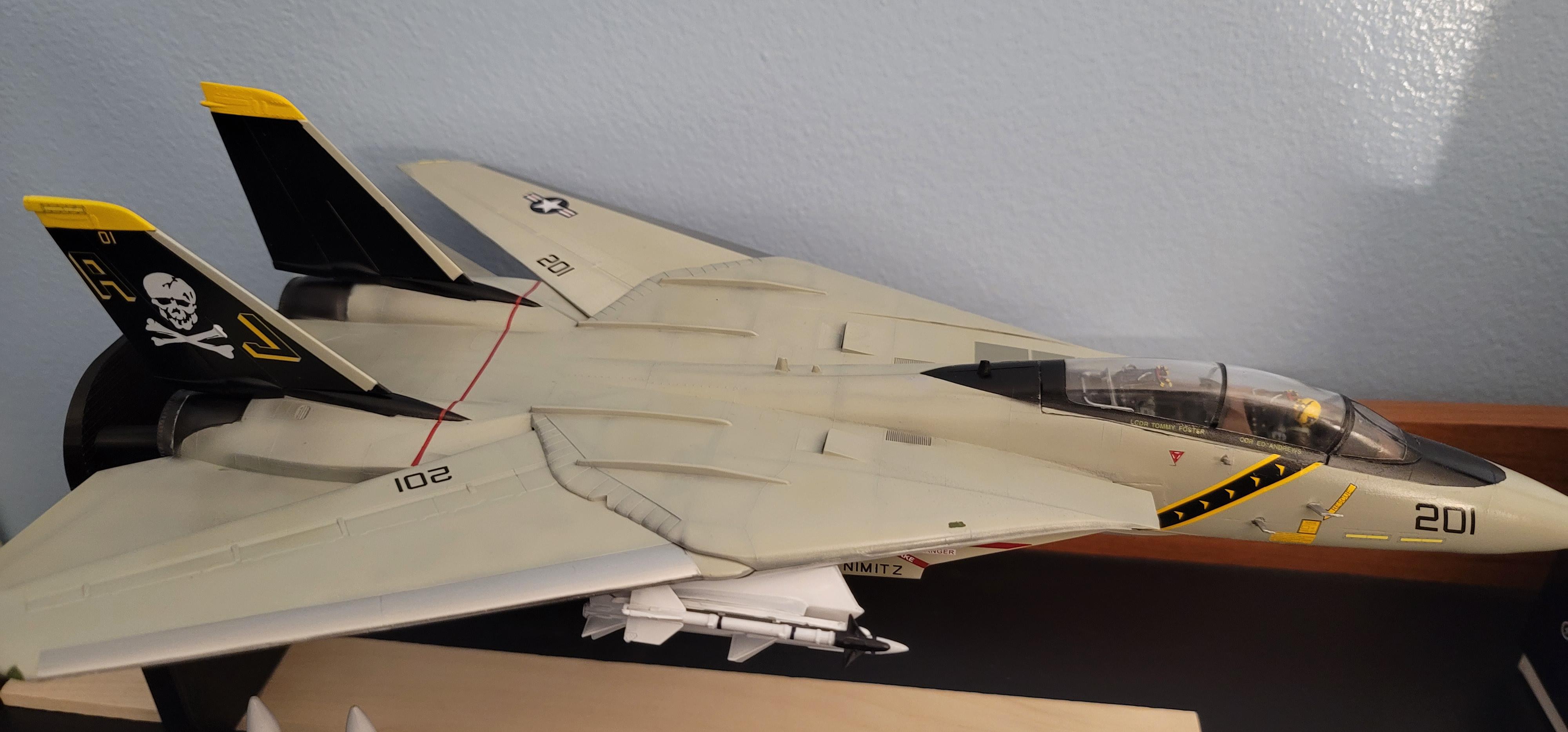 Attempt at the F-14A Tomcat from The Final Countdown(1980) : r