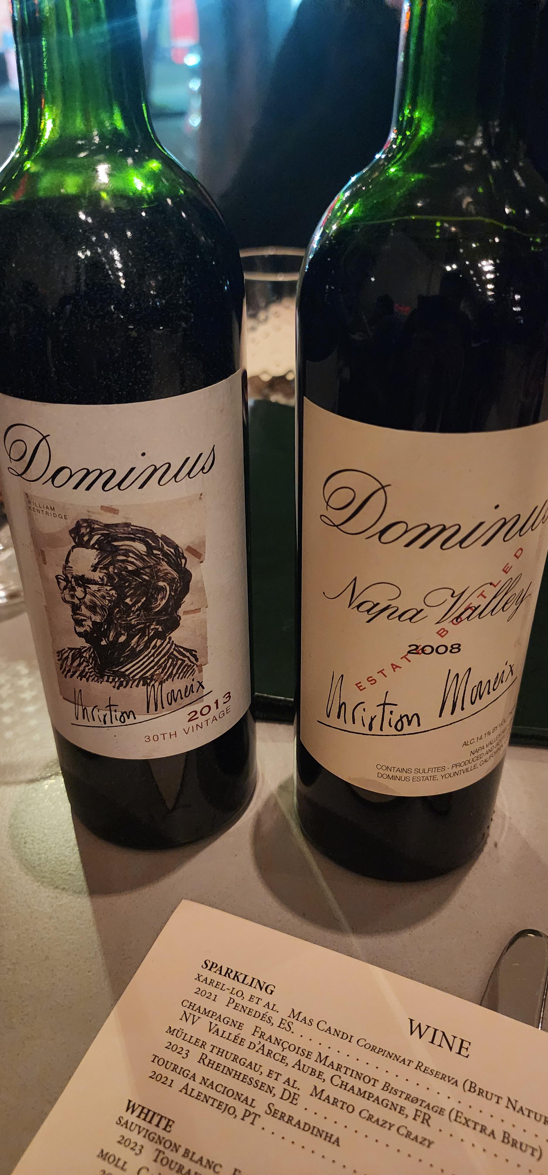 2008年と2013年のドミナス・エステート、ワインが全然違っててマジで