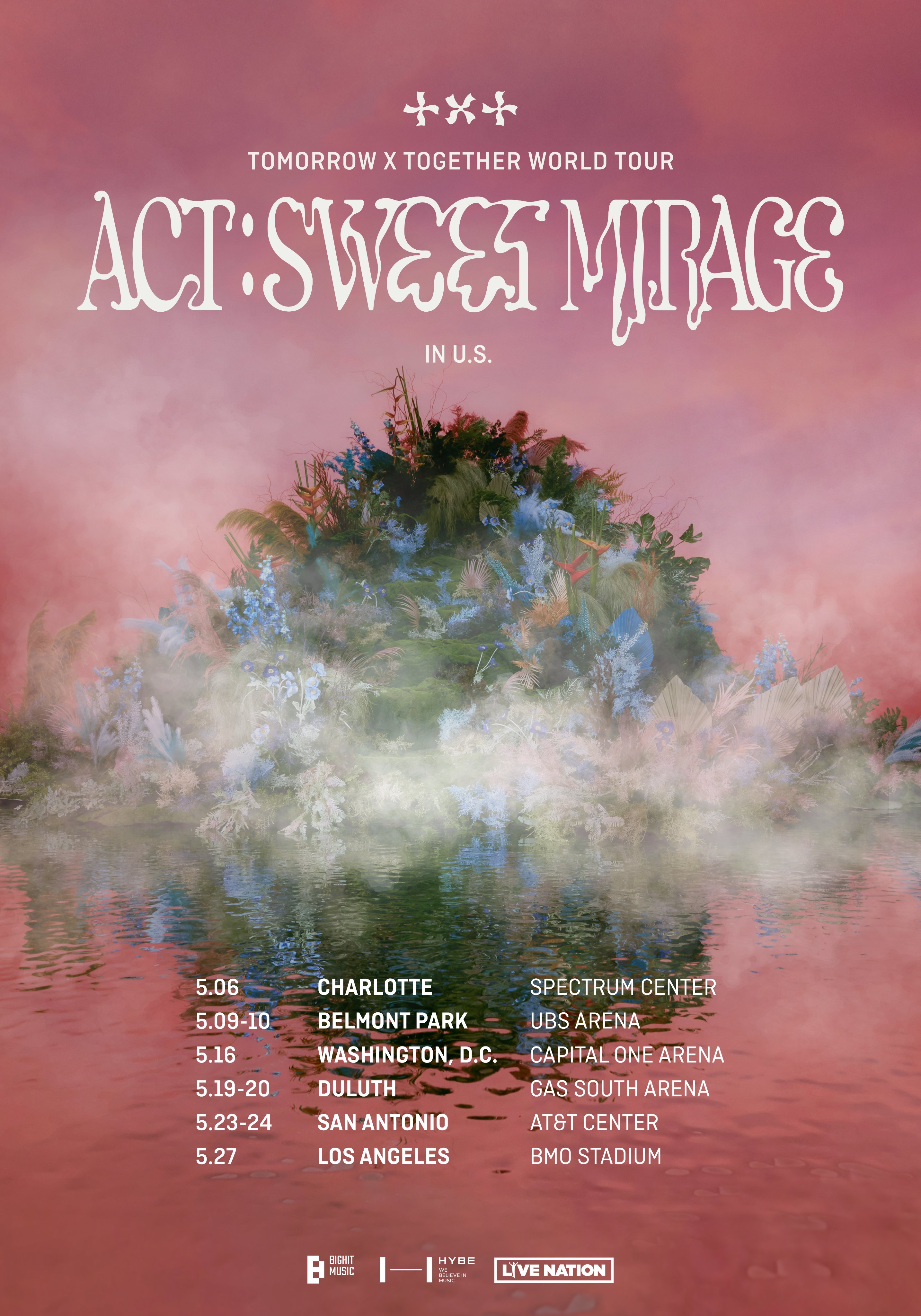 Ado Wish ワールドツアー ホワイトグリッターポスター Ado Wish