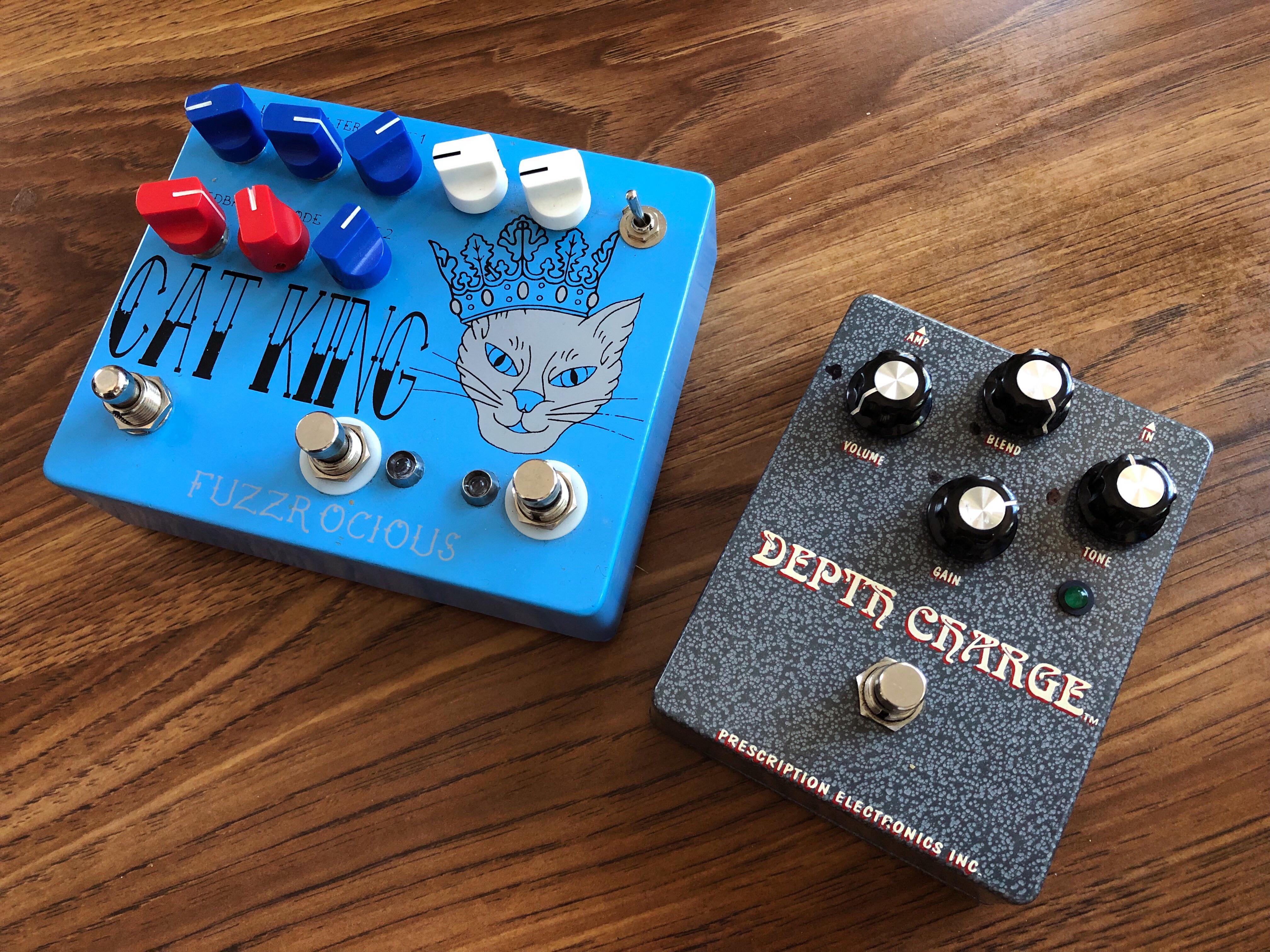 NPD x2: Prescription Electronics Depth Charge + Fuzzrocious Cat