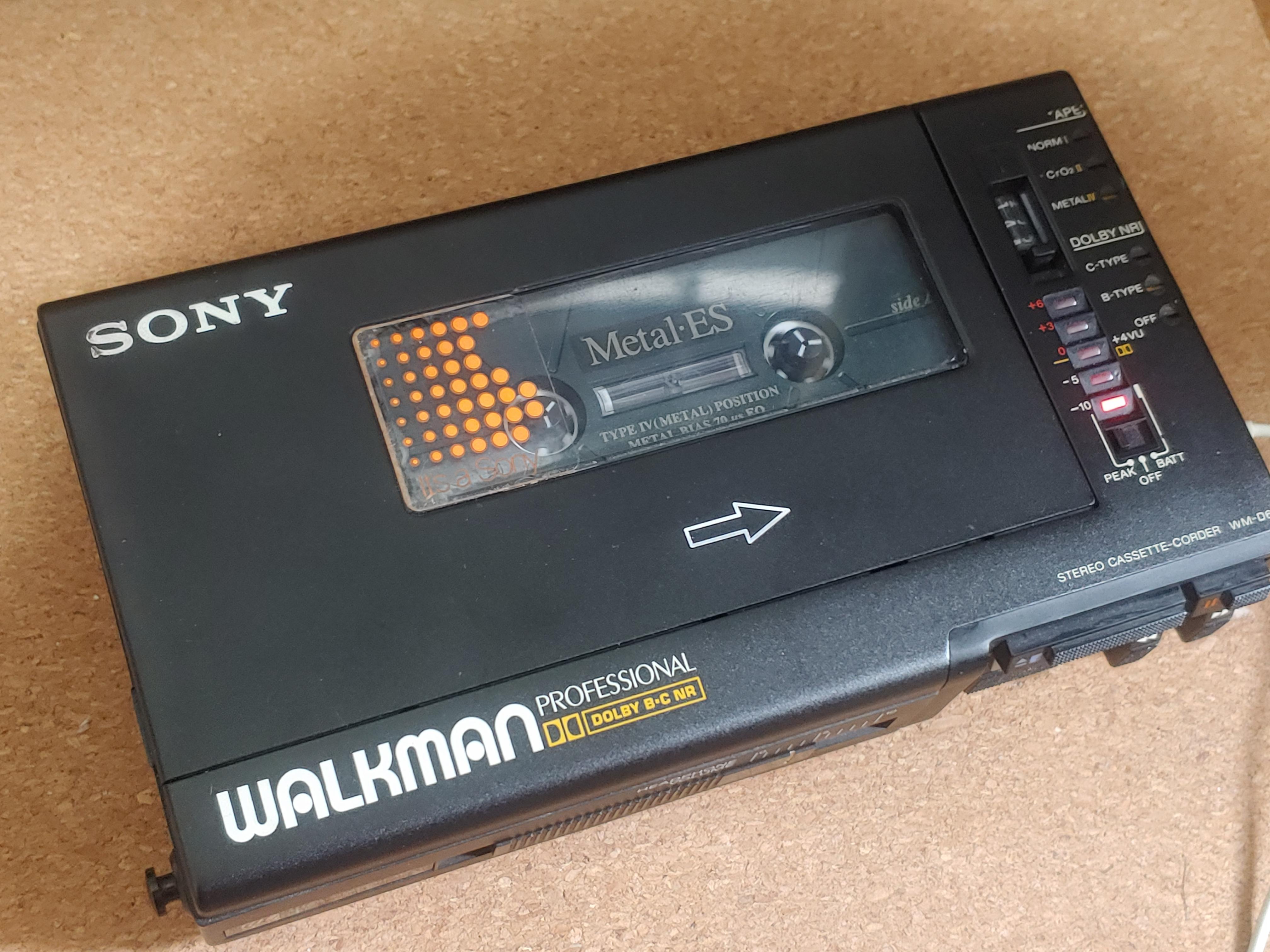 ソニー ウォークマン WM-D6C SONY WALKMAN WM-D6 カセットウォークマン
