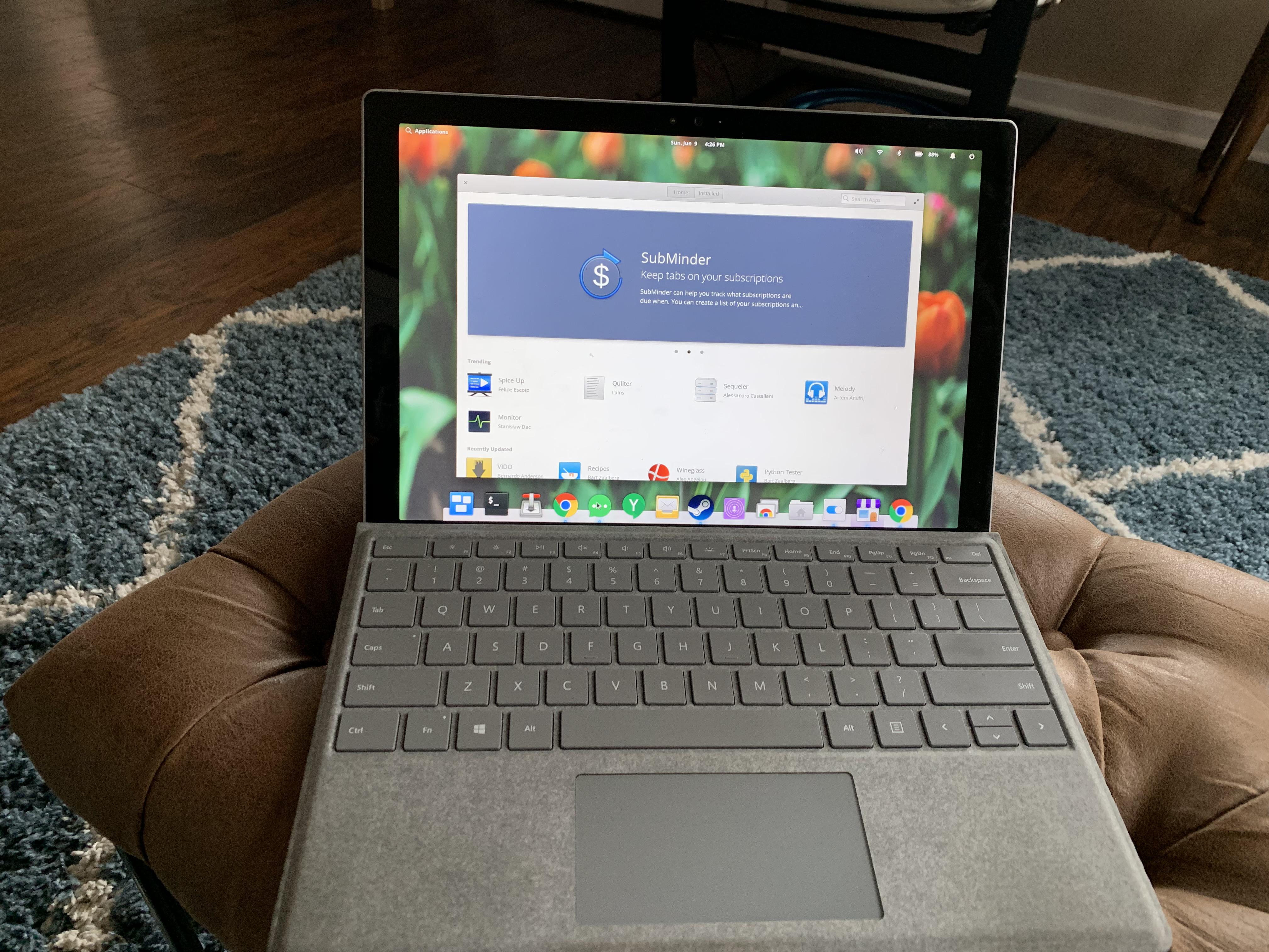 Surface pro 4 running elementary OS! : r/SurfaceLinux