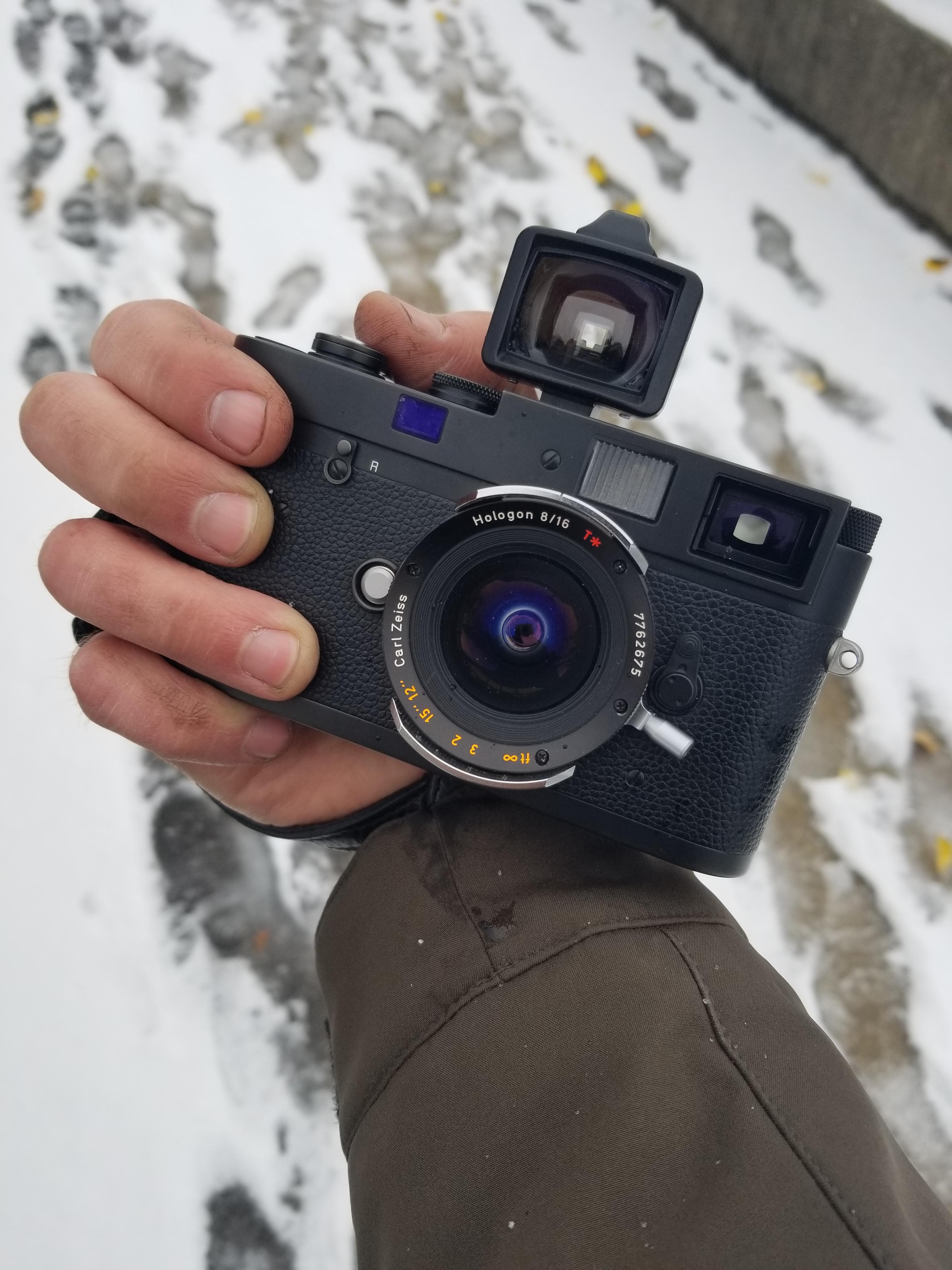 Wide-eyed 16/8 Hologon on M-A : r/Leica