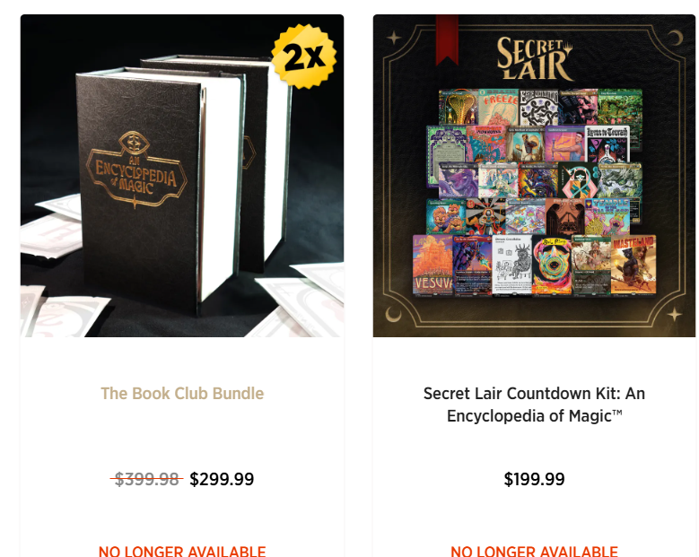 Secret Lair - Encyclopedia of Magic Waiting Room : r/magicTCG