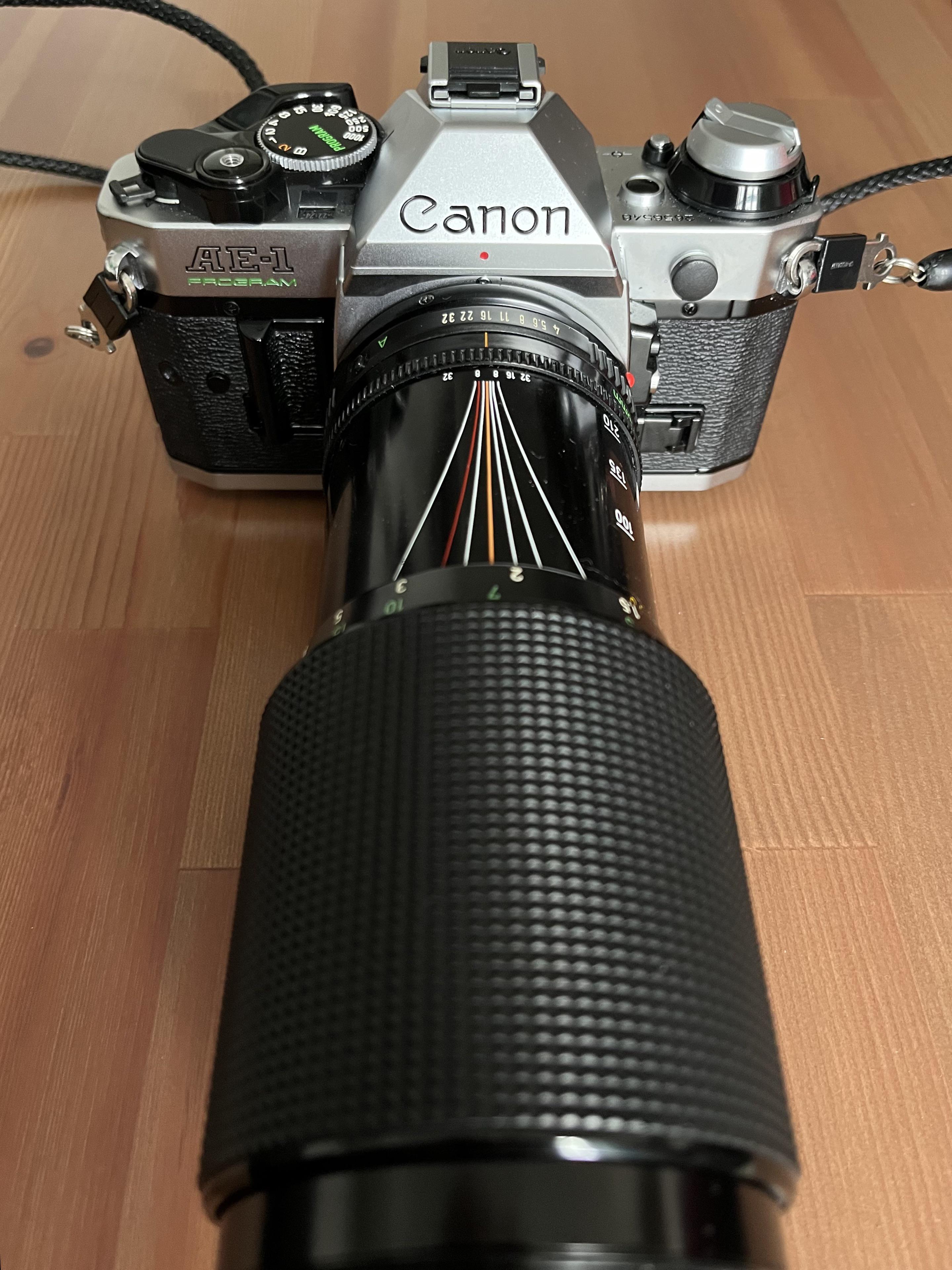 Canon AE-1 PROGRAM ZOOM LENS FD 35-70mm 1:3.5-4.5