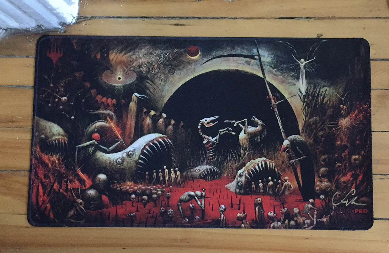 新品 MTG 滅び/Damnation プレイマット Seb McKinnon Seb McKinnon