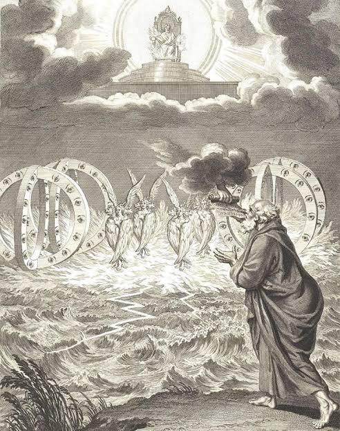 エゼキエル書のビジョンに出てくる天使の姿についての質問 : r/Catholicism