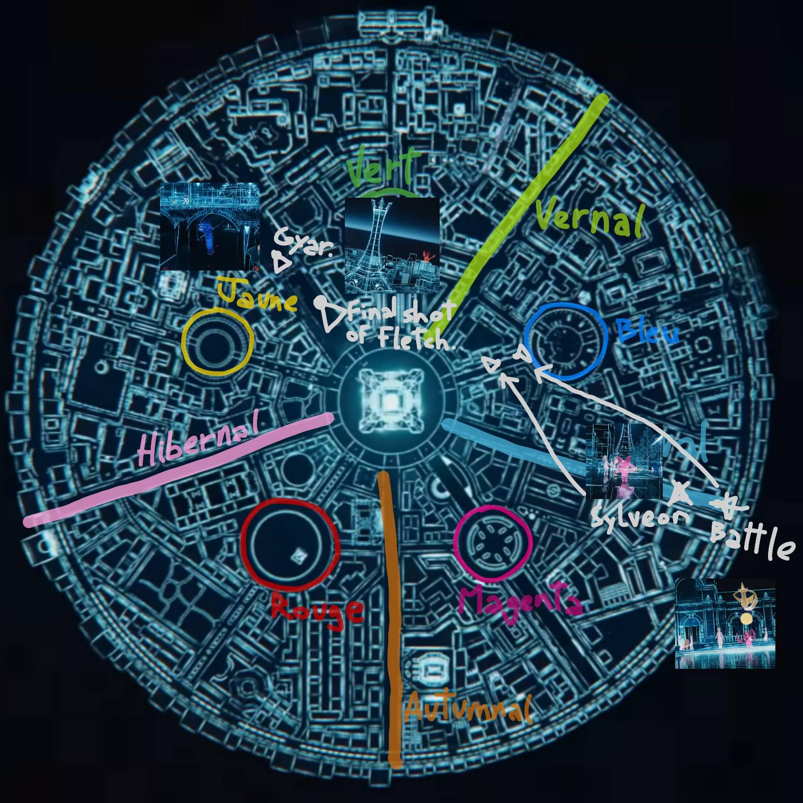 ポスター ポストカード Pokémon LEGENDS Z-A マップ A2ポスター