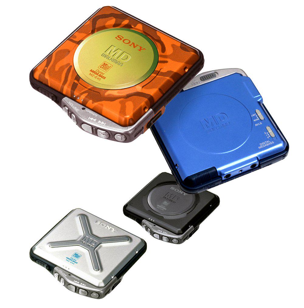 In 1998, Sony released the MZ-E44 and MZ-E45 MiniDisc players