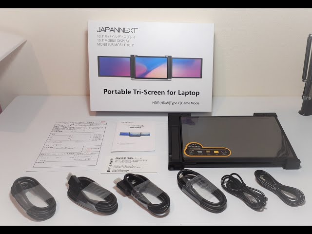 JAPANNEXT：JN-TRI-IPS101HDR 「JAPANNEXT 2画面 [Tri-Screen]JN-TRI