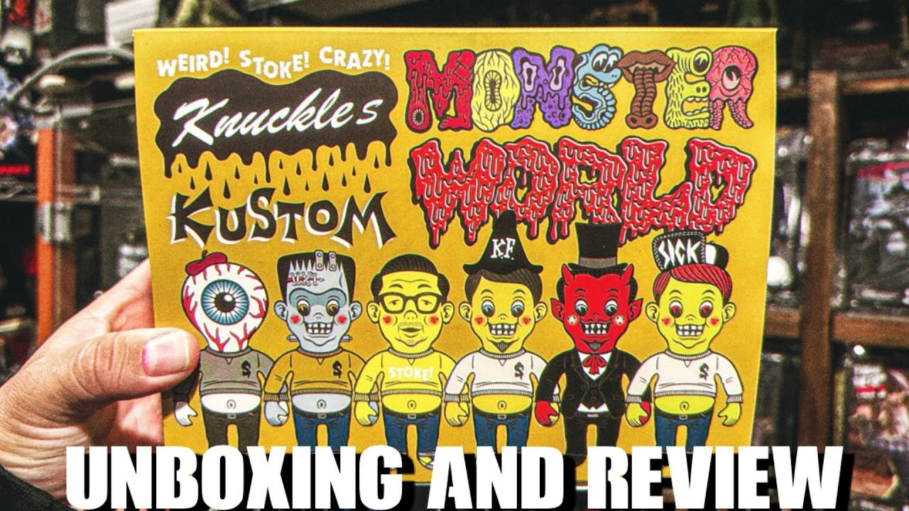 HEADLOCK STUDIO | KNUCKLES KUSTOMS | MONSTER WORLD | BLIND BOX