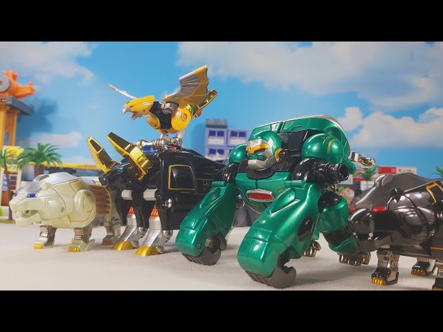 DX Gao Muscle Stop Motion 百獣戦隊ガオレンジャー 百獣合体 DX