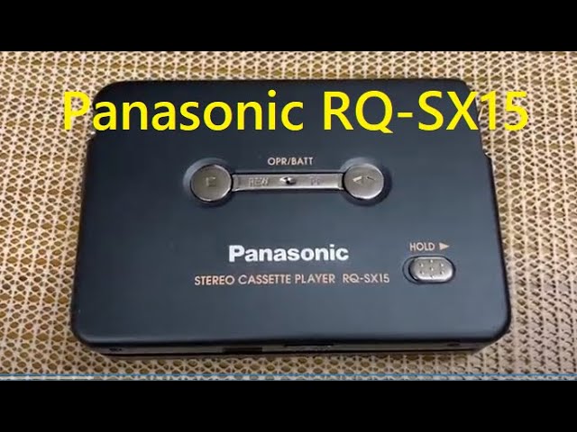 趣味の部屋】Panasonicポータブルカセットプレーヤー RQ-SX15 分解