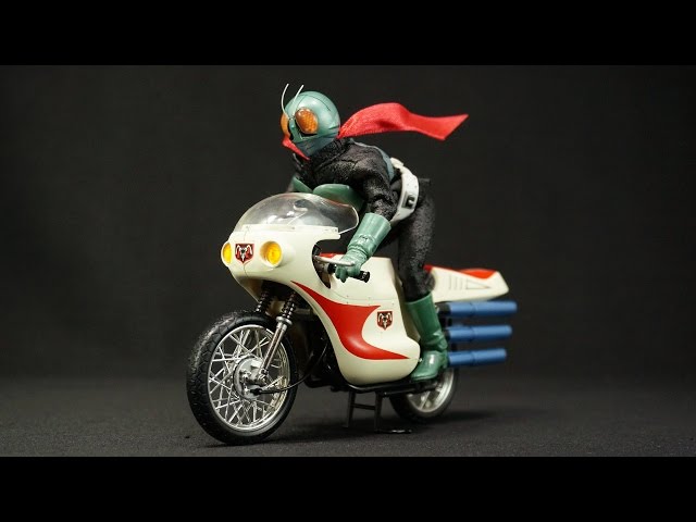 ⚠️激レア 仮面ライダー 初期 サイクロン号 旧1号 超合金 ポピニカ