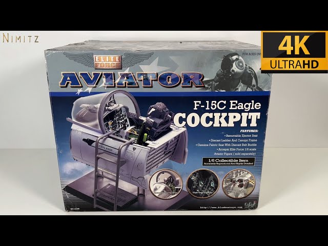 🇺🇸 Elite Force - F-15 Cockpit ✈️ - 1:6 scale - Unbox & Review