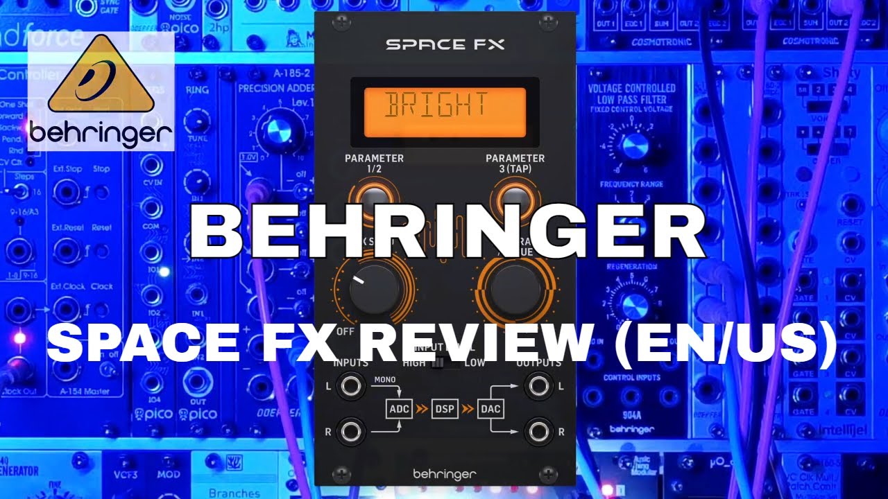 Behringer Space FX Review (English version) - YouTube