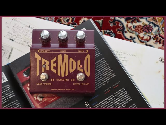 Dunlop TS-1 Stereo Tremolo | Demo - YouTube