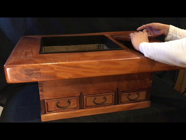 骨董の関西火鉢の動画 1 - YouTube