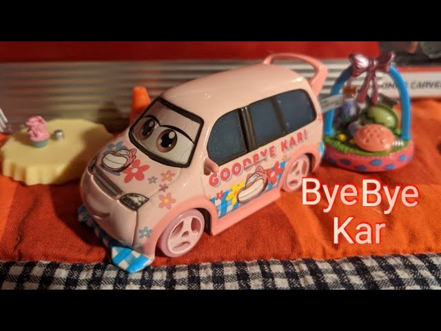 Mattel Disney Cars Diecast Bye Bye Kar Japanese Girl (Tokyo Mater
