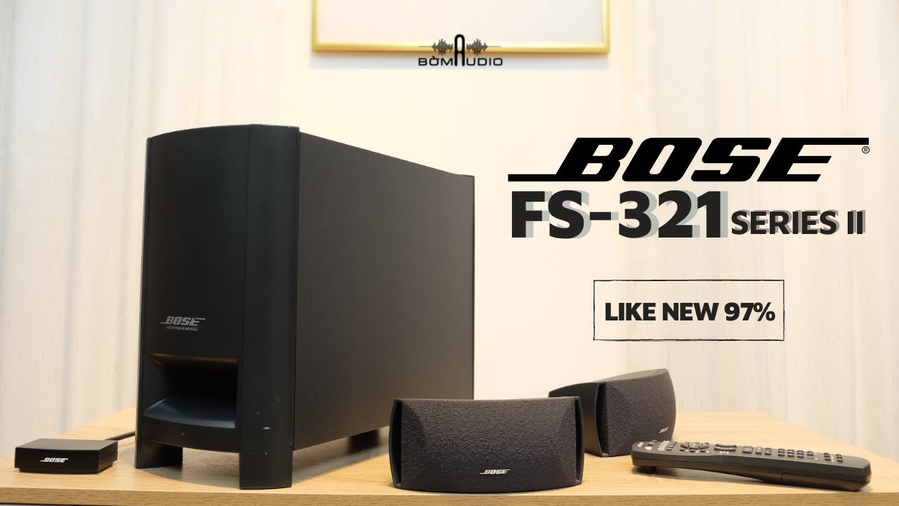 BOSE ボーズ FS-321 II Front surround system ボーズ、2.1chで