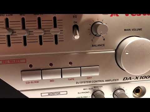 Vestax DA-X1000 test - YouTube