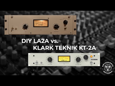 DIY LA2A vs. Klark Teknik KT-2A - YouTube