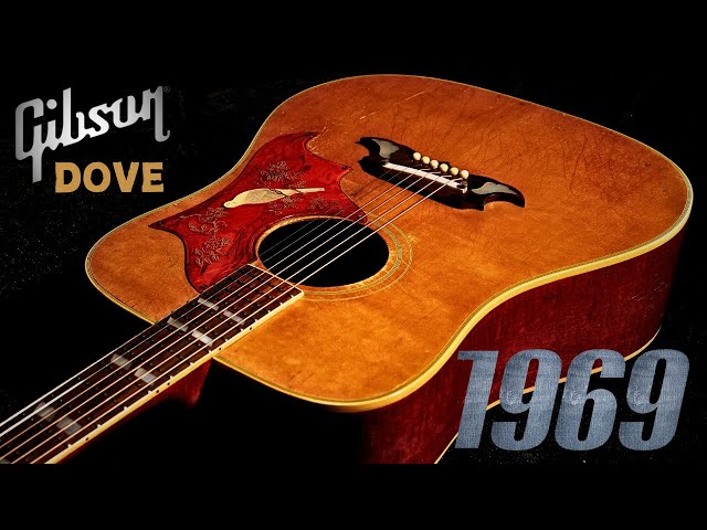 Gibson DOVE ADJ NT】1969年製 このボロボロがカッコイイ！イ