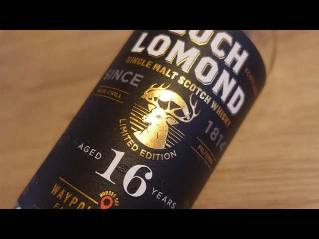 Loch Lomond 16YO Waypoint Series, 46.2% - Whisky Wednesday - YouTube