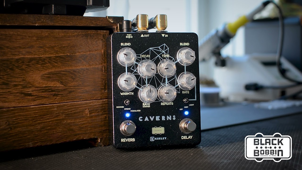 限定価格】Keeley Caverns V2 BLACK&RED 限定価格】Keeley Caverns V2
